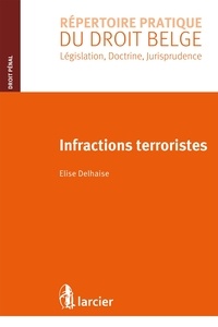 Elise Delhaise - Infractions terroristes.