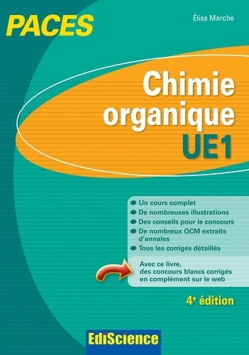 Elise Marche - Chimie organique - UE1 PACES - 4ed.