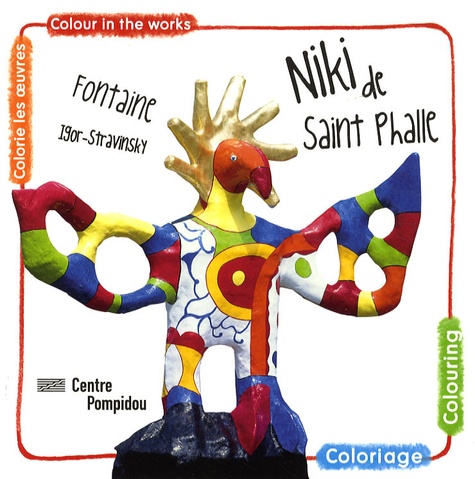 Elizabeth Amzallag-Augé - Niki de Saint-Phalle : coloriage.