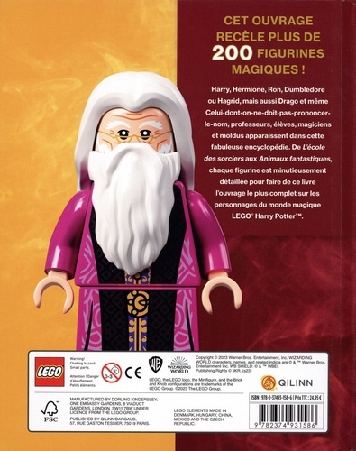 Lego Harry Potter L'Encyclopédie des personnages. Avec 1 figurine exclusive