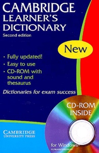 Elizabeth Walter - Cambridge Learner's Dictionary. 1 Cédérom