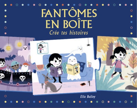 Fantômes en boîte. Contient 20 pièces de puzzle