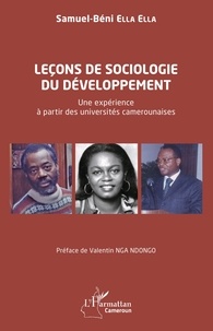 Rechercher et télécharger des ebooks pdf Leçons de sociologie du développement  - Une expérience à partir des universités camerounaises 9782140289200