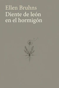 Diente de león en el hormigón