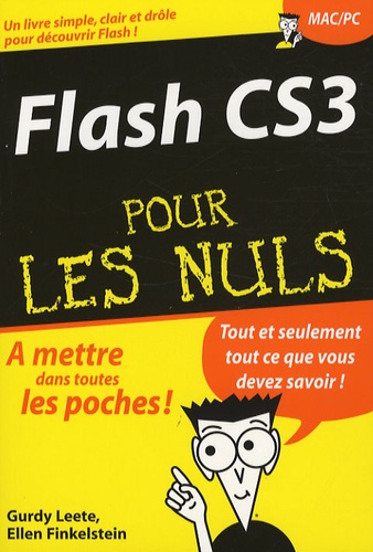 Ellen Finkelstein et Gurdy Leete - Flash CS3 pour les Nuls.