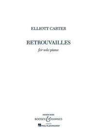 Elliott Carter - Retrouvailles - piano..