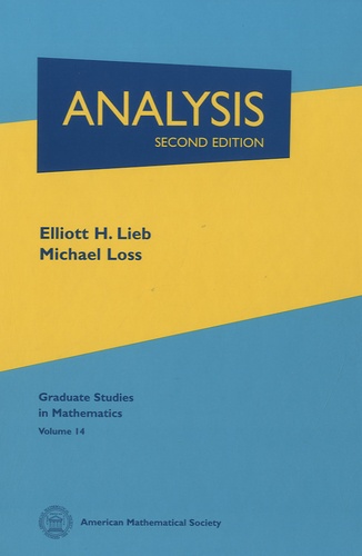 Elliott H. Lieb et Michael Loss - Analysis.