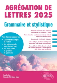 Agrégation de Lettres Grammaire et stylistique
