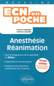 Anesthésie - Réanimation