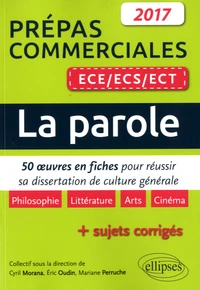 La parole, prépas commerciales ECE/ECS/ECT