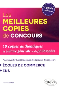 Les meilleures copies de concours