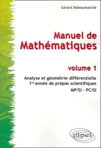 Manuel de mathématiques MPSI-PCSI