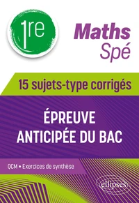 Spé Maths 1re