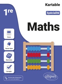 Ebook gratuit en ligne Spécialité maths 1re par Ellipses marketing