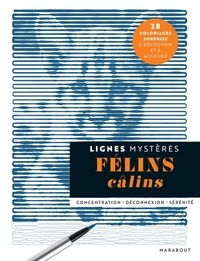  Ellise - Félins câlins - 28 coloriages surprise à découvrir et à afficher.