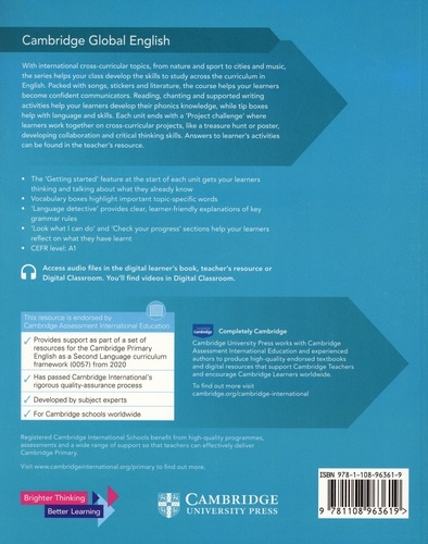 Cambridge Global English for Cambridge Primary English as a Second Language. Learner's Book 1 with Digital Access 2nd edition