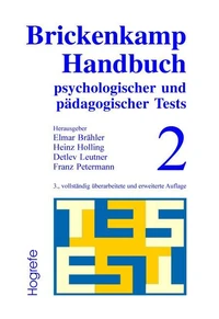 Brickenkamp Handbuch psychologischer und pädagogischer Tests