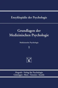 Grundlagen der Medizinischen Psychologie