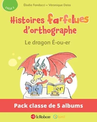 Pack de 5 ex Histoires farfelues d'orthographe - Le dragon é-ou-er