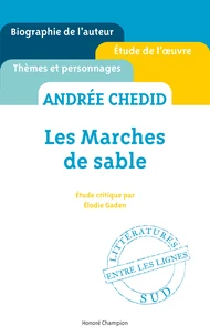 Les marches de sable, Andrée Chedid