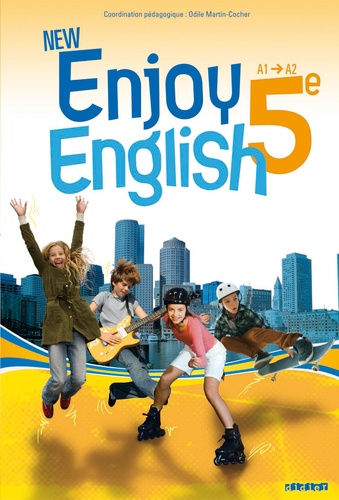 New Enjoy English 5e - Manuel numérique élève. Méthode d'Anglais Collège