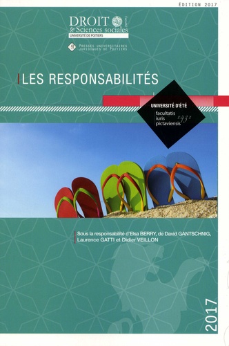 Les responsabilités. Université d'été  Edition 2017