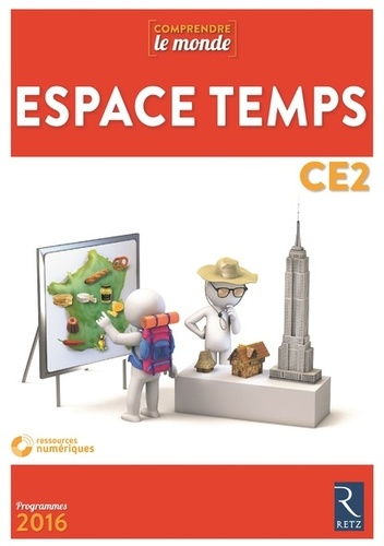 Espace temps CE2  Edition 2018 -  avec 1 Cédérom