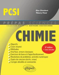 Chimie PCSI