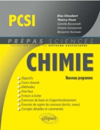 Chimie PCSI