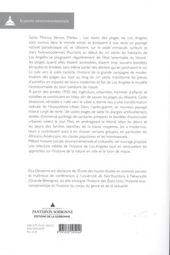 La ruée vers le sable. Une histoire environnementale des plages de Los Angeles au XXe siècle