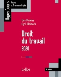 Pdf books books téléchargement gratuit Droit du travail 2020 - 13e éd.  (French Edition) par Elsa Peskine, Cyril Wolmark 9782247193721