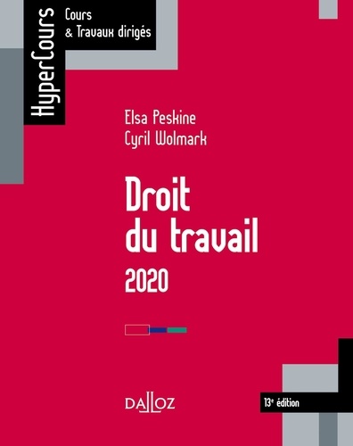 Droit du travail  Edition 2020