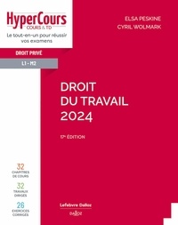 Elsa Peskine et Cyril Wolmark - Droit du travail.