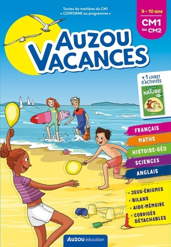 Auzou vacances du CM1 au CM2  Edition 2022