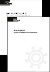 Compléments au livre Biologie - Notions fondamentales SII