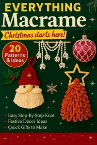 Everything Macrame Magazine: Christmas Edition