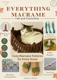 Everything Macrame Magazine: Fall &amp; Festivities