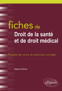 Fiches de droit de la santé et de droit médical