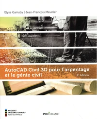 AutoCAD Civil 3D pour l'arpentage et le génie civil