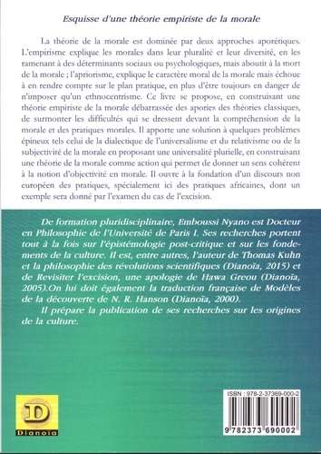 Esquisse d'une théorie empiriste de la morale