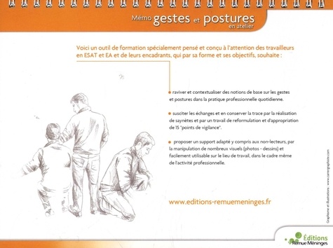 Mémo gestes et postures en atelier 2e édition