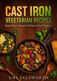The Cast Iron Vegetarian Recipes Cookbook - Bold Plant-Based Dishes Full of Flavor