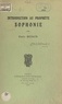Emile Besson - Introduction au prophète Sophonie.