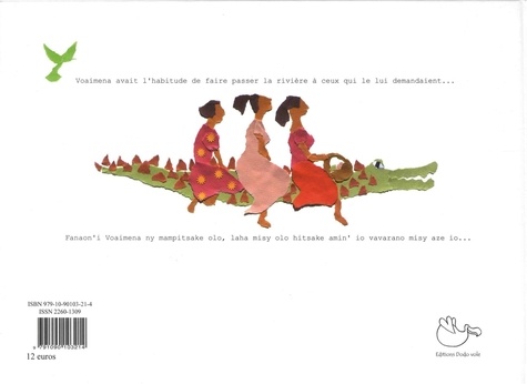 Voaimena, le crocodile rouge. Edition bilingue français-malgache