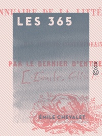 Emile Chevalet - Les 365 - Annuaire de la littérature et des auteurs contemporains.