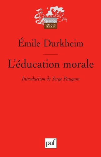 L'éducation morale 2e édition