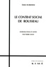 Emile Durkheim - Le Contrat social de Rousseau.