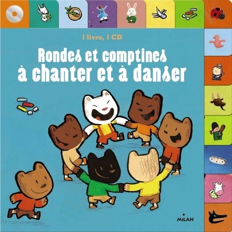 Emile Jadoul et Denis Cauquetoux - Rondes et comptines à chanter et à danser. 1 CD audio