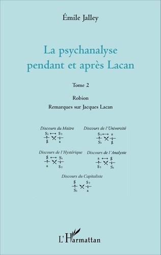 La psychanalyse pendant et après Lacan. Tome 2, Robion, Remarques sur Jacques Lacan