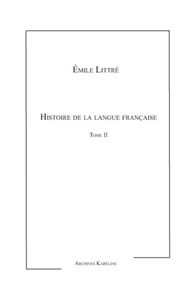 Histoire de la langue française